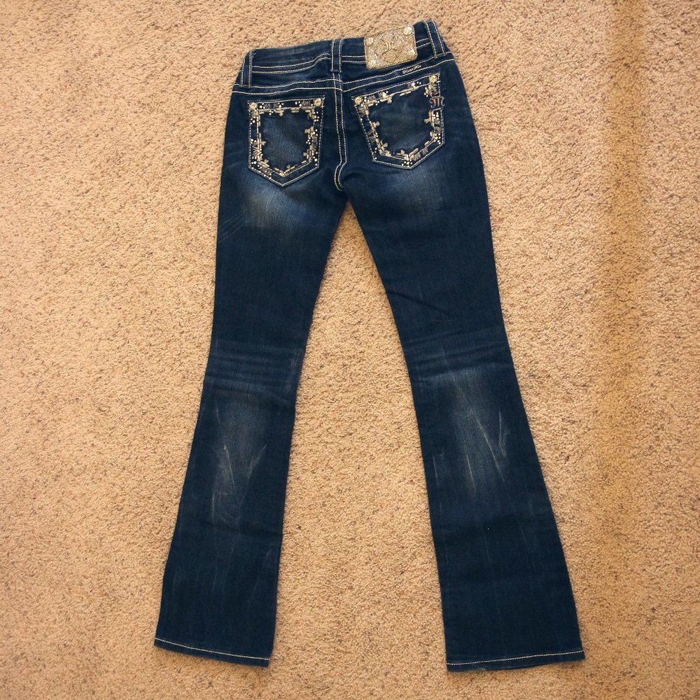 Miss Me Signature Boot Cut Jeans Size 24